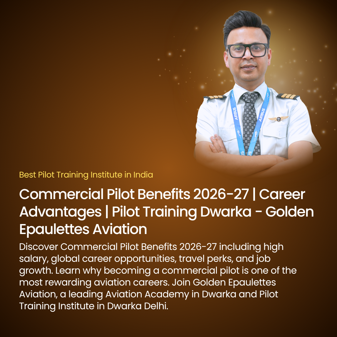 Airline Pilot Union Benefits 2026-27 | What to Expect | Pilot Training Dwarka - Golden Epaulettes Aviation